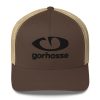Casquette Trucker Gorhosse avec broderie noir