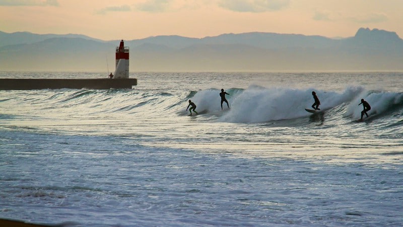 Faire du surf à Hossegor