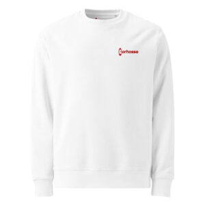 Sweat Gorhosse brodé 100 % coton – sweatshirt unisexe éco-responsable
