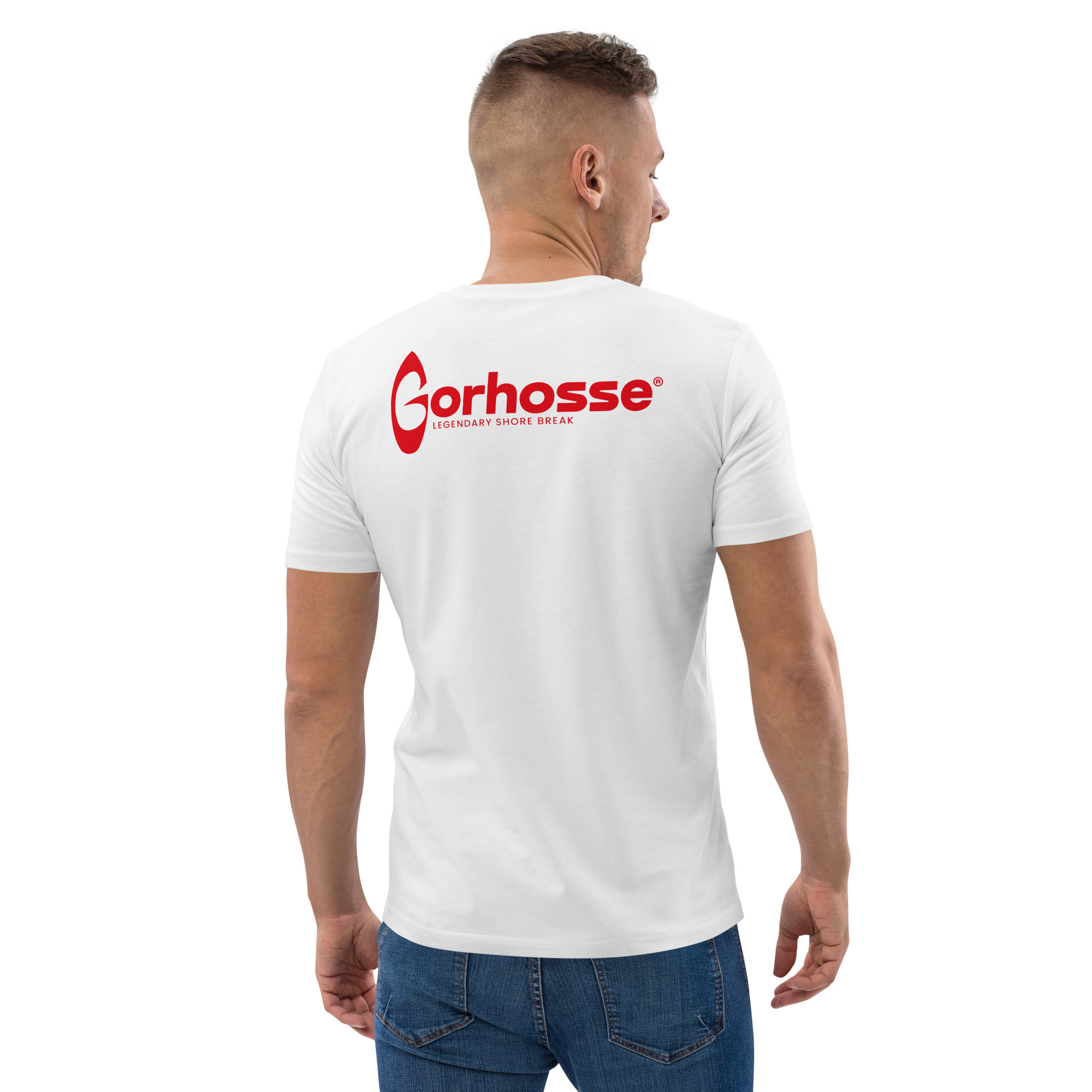 T-shirt surf Gorhosse en coton biologique – Homme / Unisexe