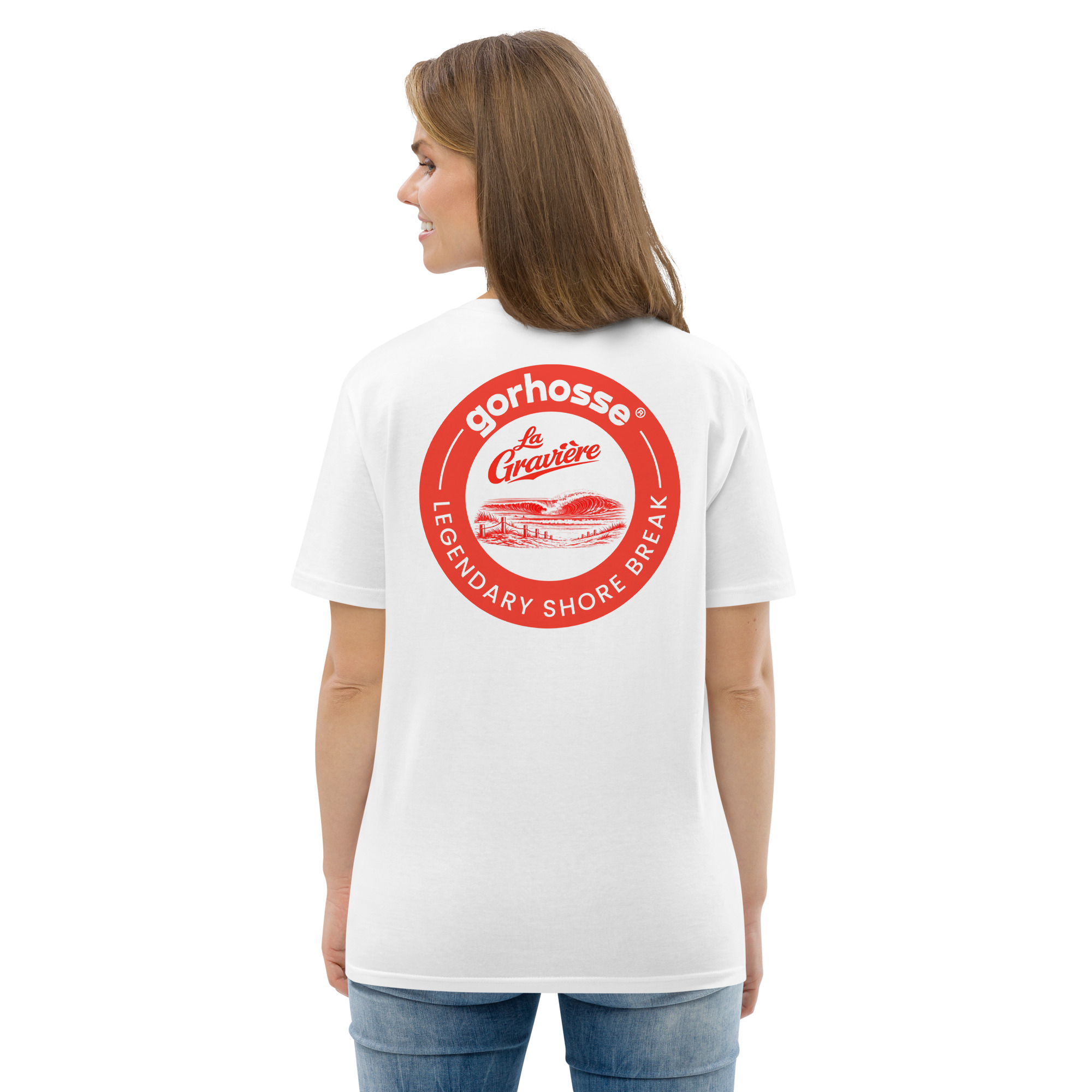 T-shirt Surf Hossegor La Gravière – Coton Bio – Image 5