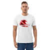 T-shirt surf Gorhosse big Wave en coton biologique – Homme / Unisexe